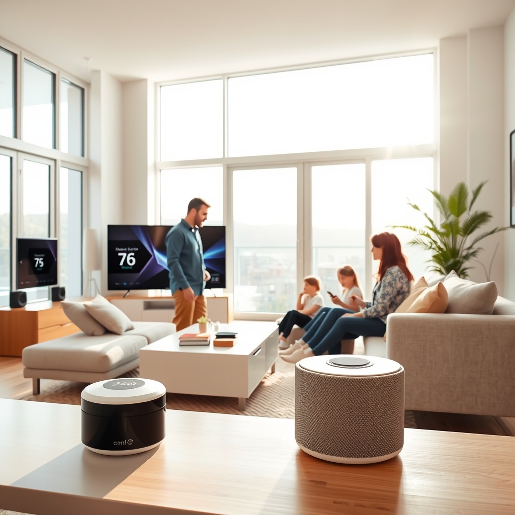 Smart home automation technology in action